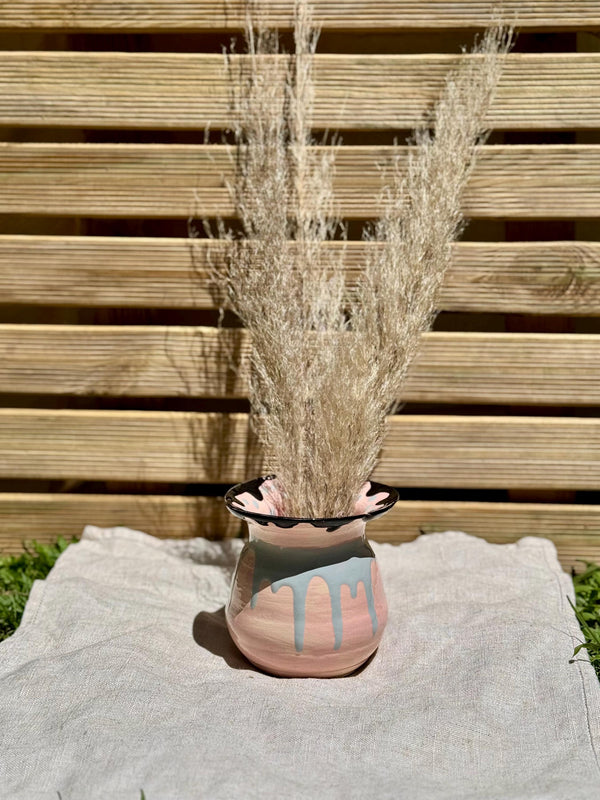 Hand-Painted Bud Vase, handmade in Portugal