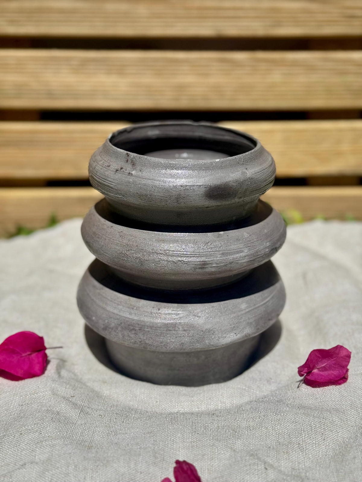 Wabi Sabi Ceramic Vase, handmade in Portugal