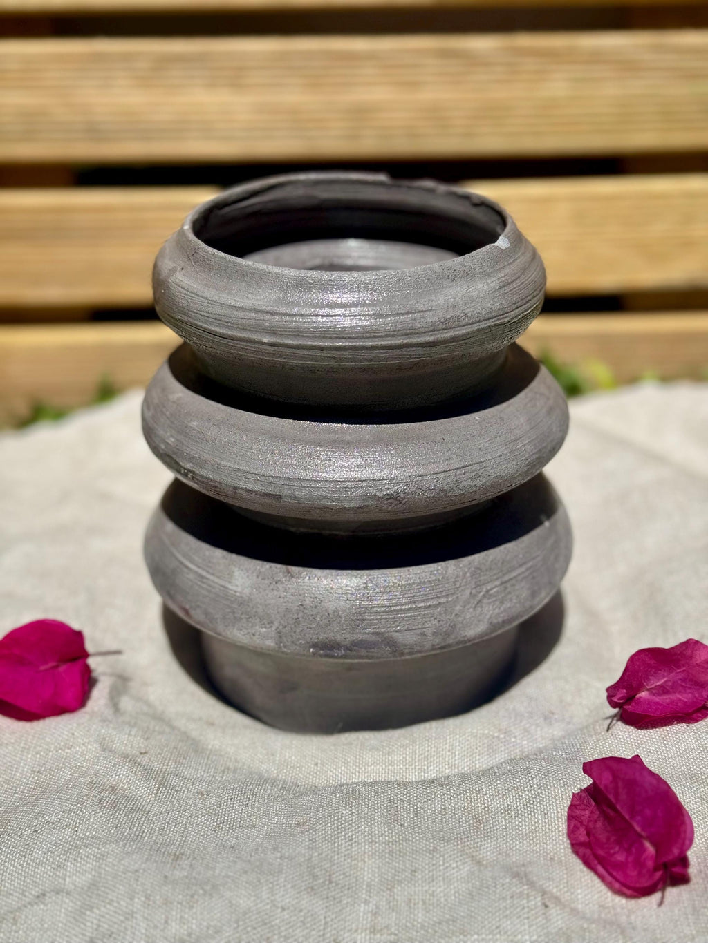 Wabi Sabi Ceramic Vase — view 2