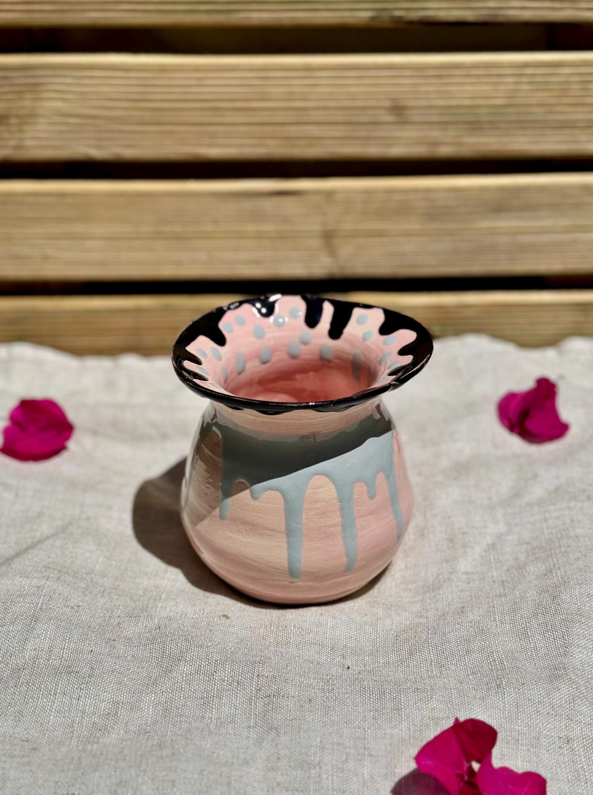 Hand-Painted Bud Vase — view 5