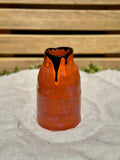 Terracotta Ceramic Vase, handmade in Portugal