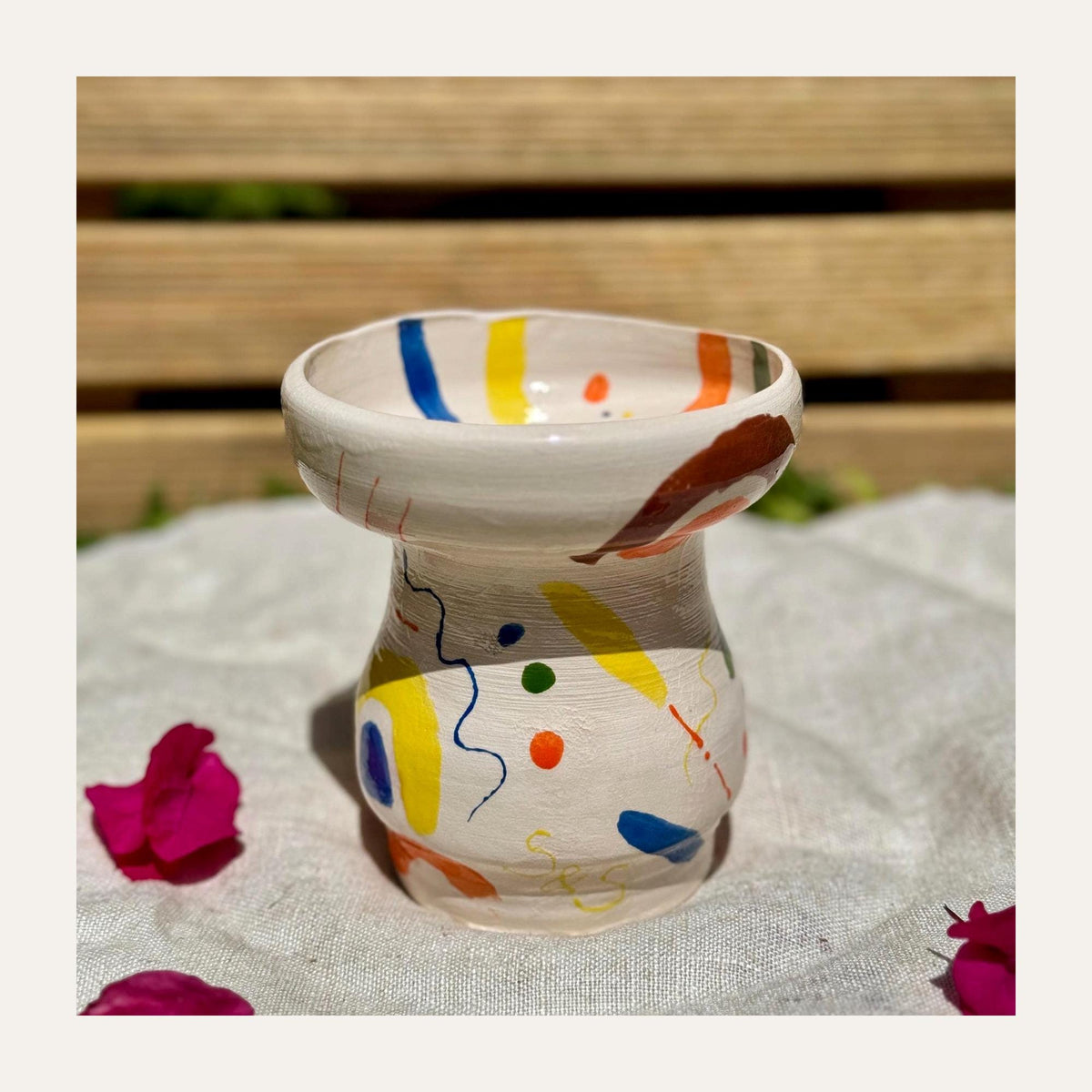 Colorful Abstract Vase — view 4