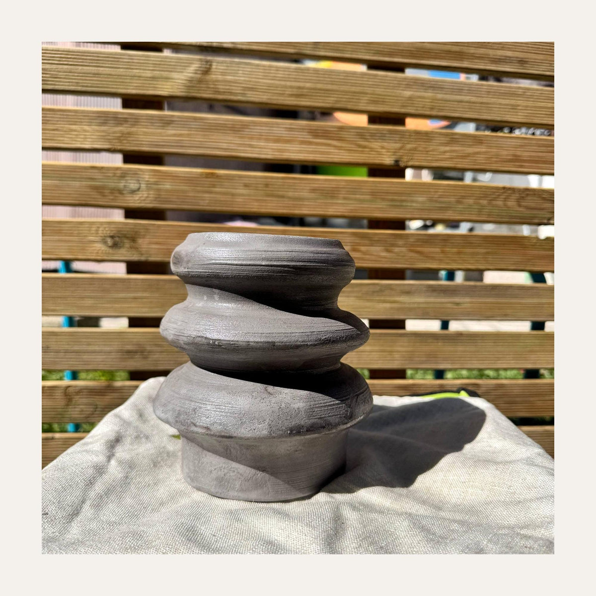 Sculptural Ceramic Vase — view 2