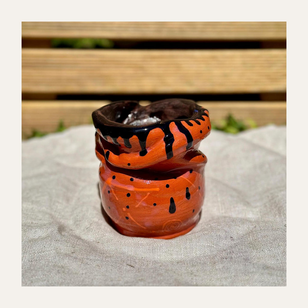 Terracotta Bud Vase — view 4
