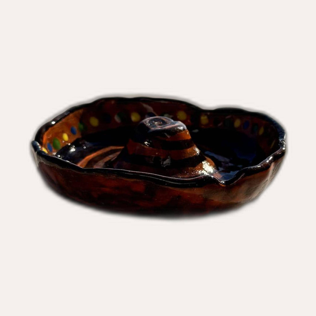 Ceramic Sombrero Ashtray — view 2