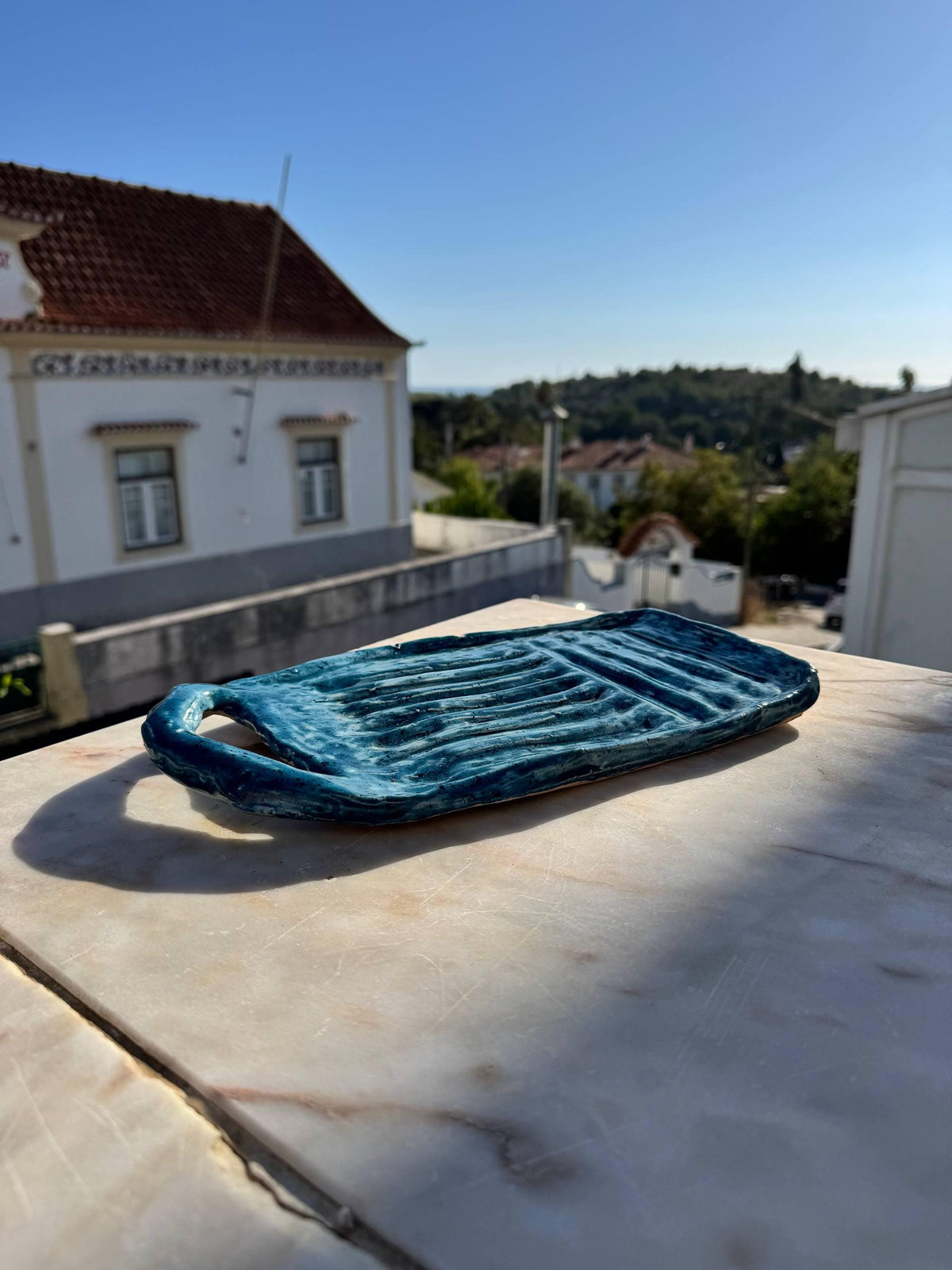 Seaside Ceramic Serving Board — view 2